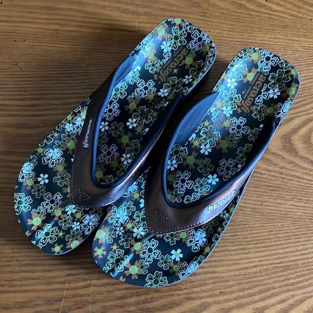Aerosoft Floral Flip Flop
